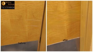 Door scratches repairs in London