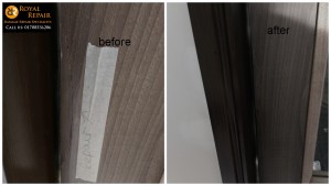 door crack repair London