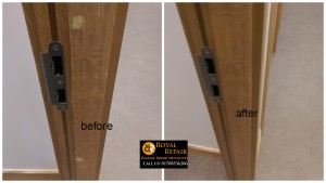 door frame pellets repair