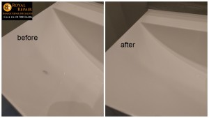 fix chip in sink london