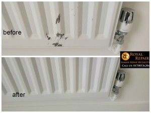 radiator scratch repair london