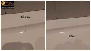 shower tray chip repair london