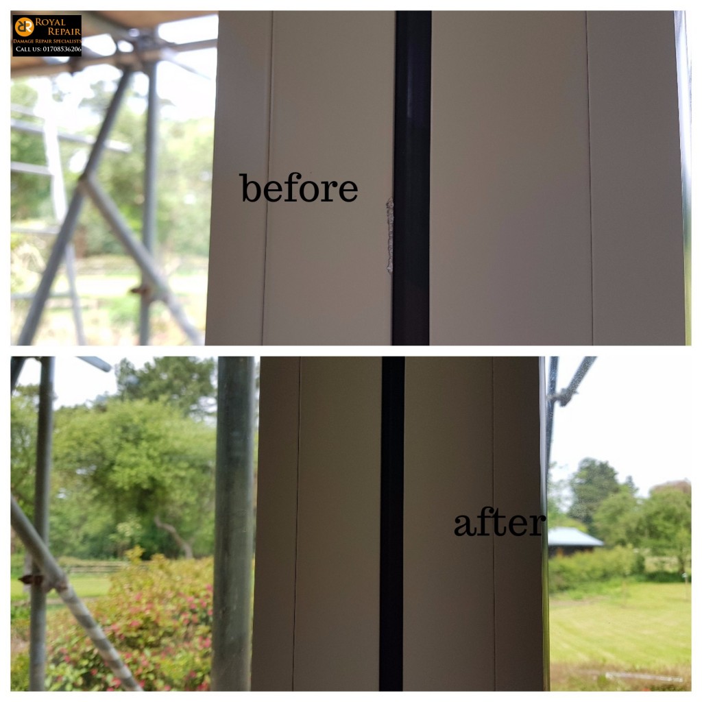 Window frame chip repair in Barnet London