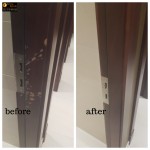 break-in door frame damages repair in London