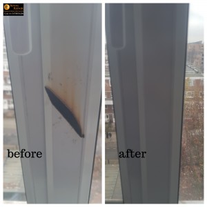 upvc window frame damage repair in Hackney