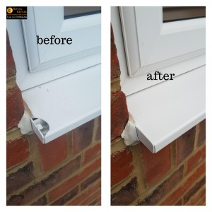 Window sill repair in North West London