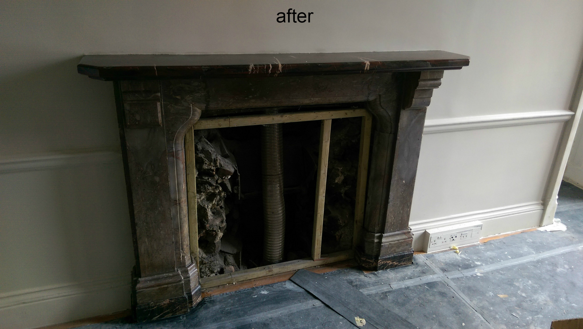 Chipped Marble Fireplace Royal Repair, How To Repair Broken Marble Fireplace Surround